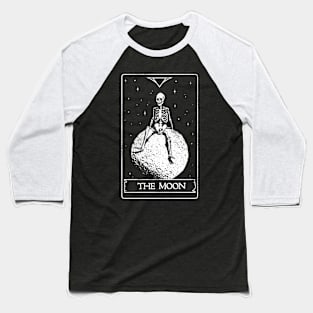 The Moon - Death Skull Gift Baseball T-Shirt